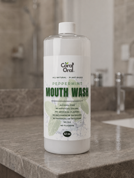 Peppermint Mouth Wash (Family Size) 32oz