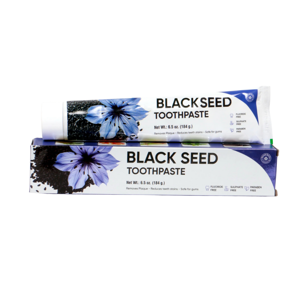 Coral Oral black seed toothpaste with natural black seed oil