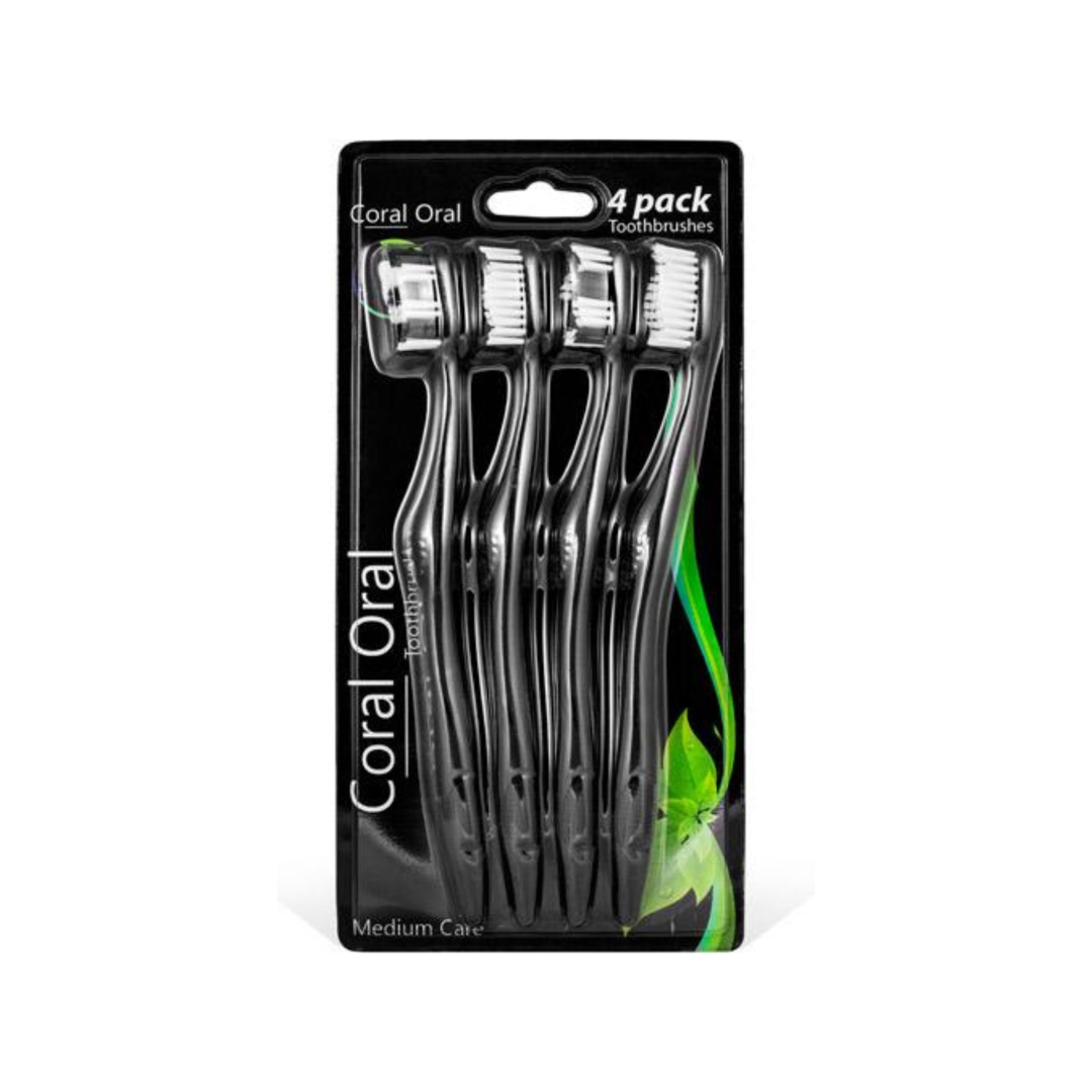 4-Pack Toothbrushes