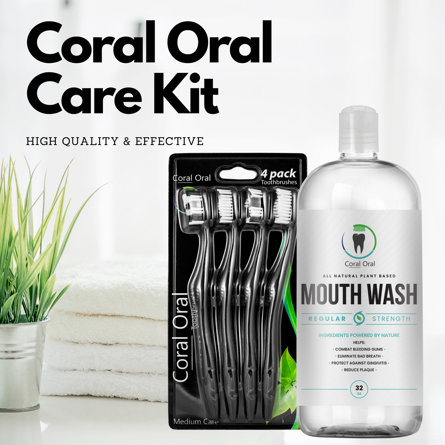 (Pre-order) Coral Oral Kit (w/ Mouth Wash)