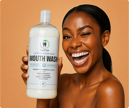Peppermint Mouth Wash (Family Size) 32oz