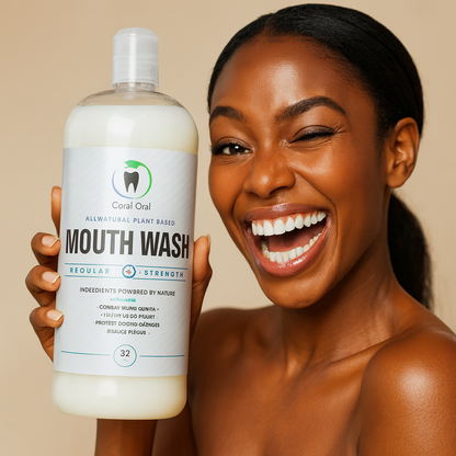 Mouth Wash with Peppermint Oil 32oz