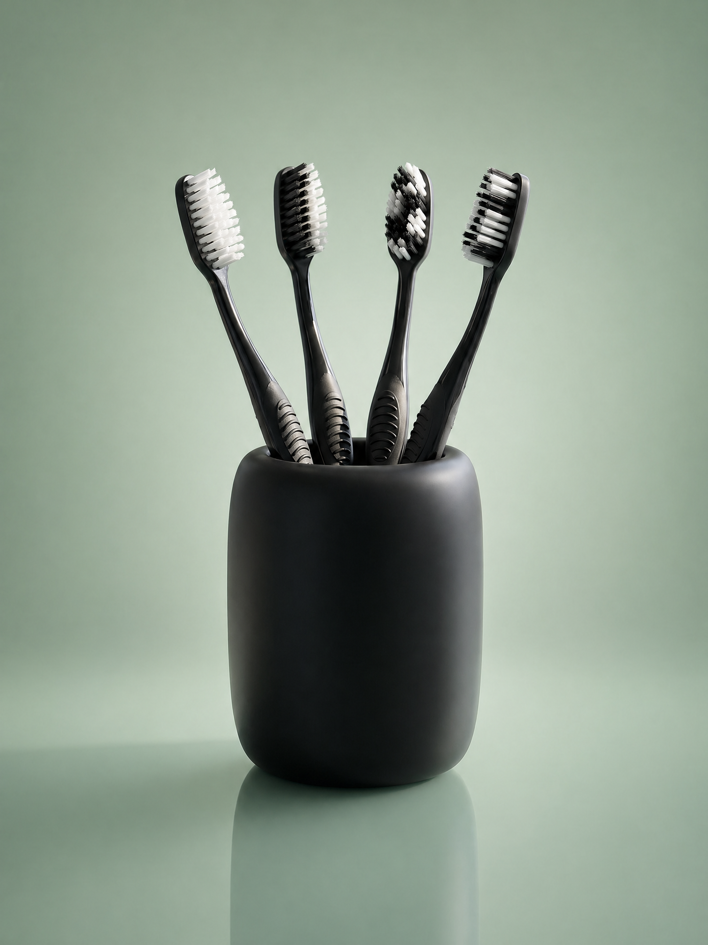 Coral Oral 4-pack medium toothbrush set for everyday oral care