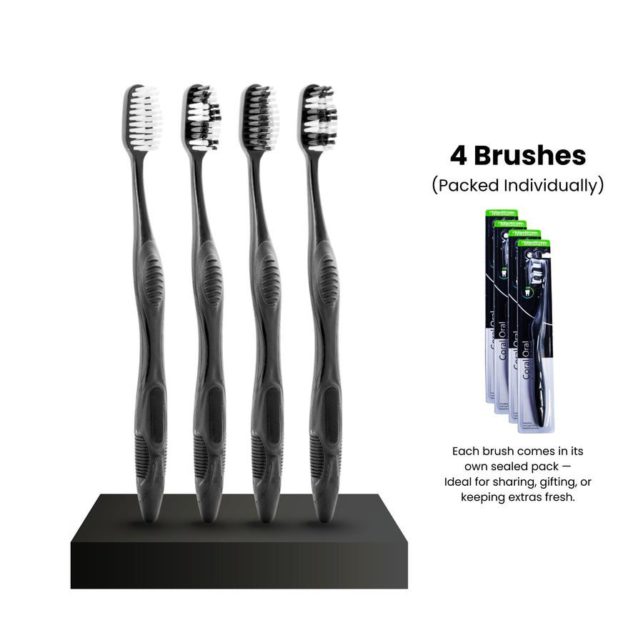 Coral Oral toothbrush set designed for everyday oral hygiene