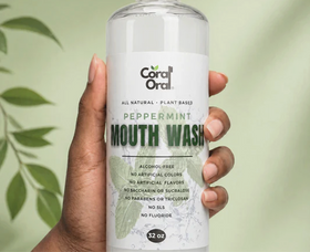 Coral Oral mouthwash with natural ingredients