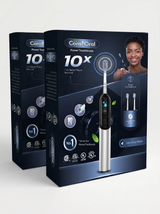 Rechargeable power toothbrush designed for a deeper clean