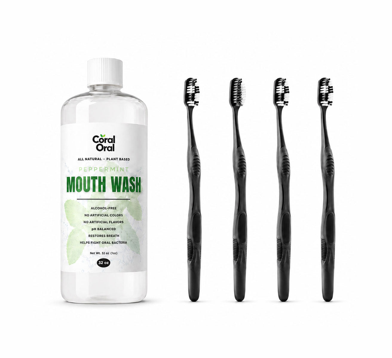 The Coral Oral Kit with complete daily oral care essentials
