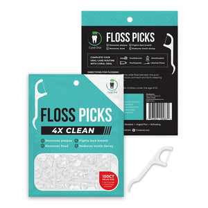 Floss Picks - 150 Count with Travel Case